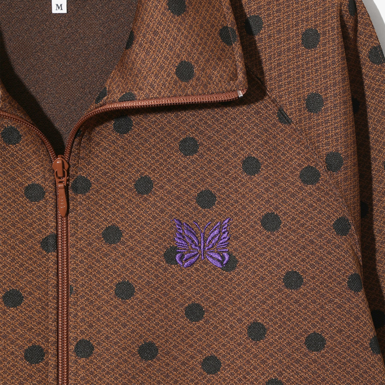 Track Jacket Poly Jacquard - Polka Dot