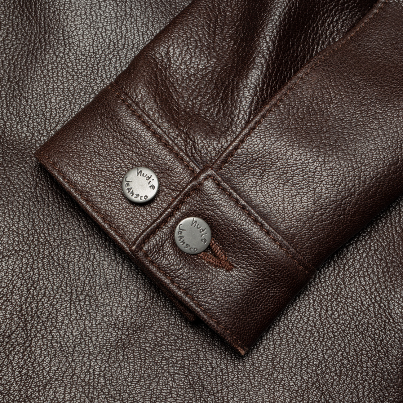 Joppe Western Leather Jacket - Brown