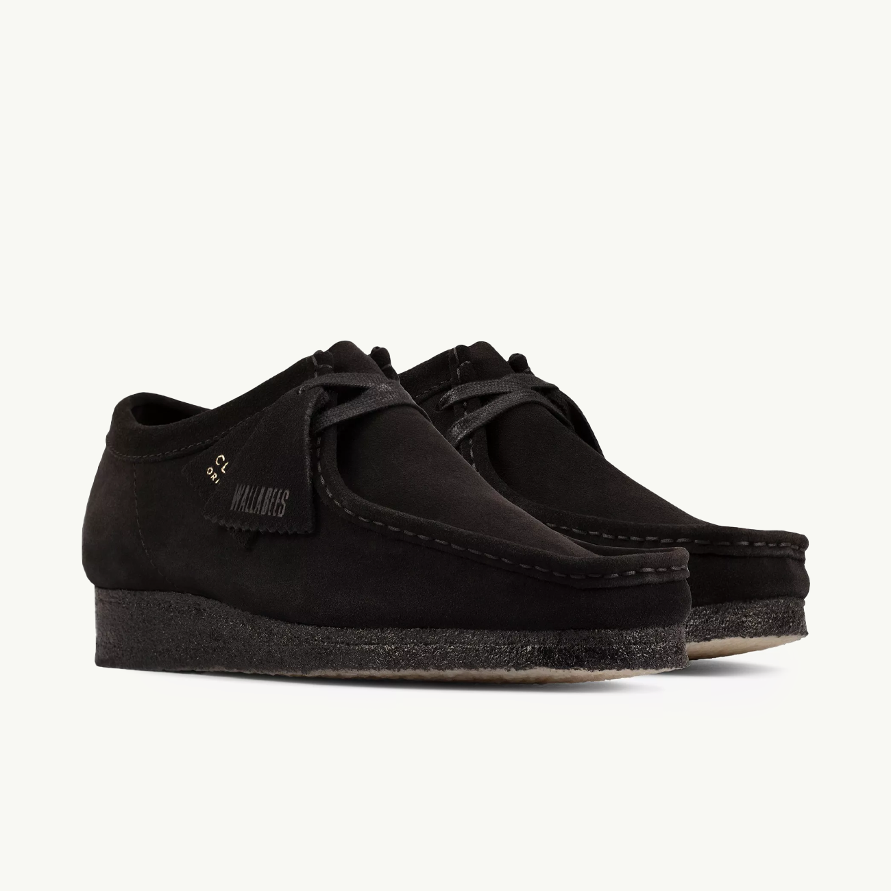 Wallabee - Black Suede