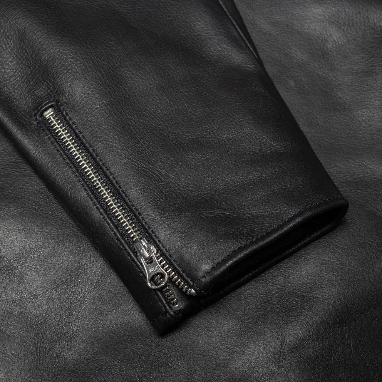 Eddy Rider Leather Jacket - Black