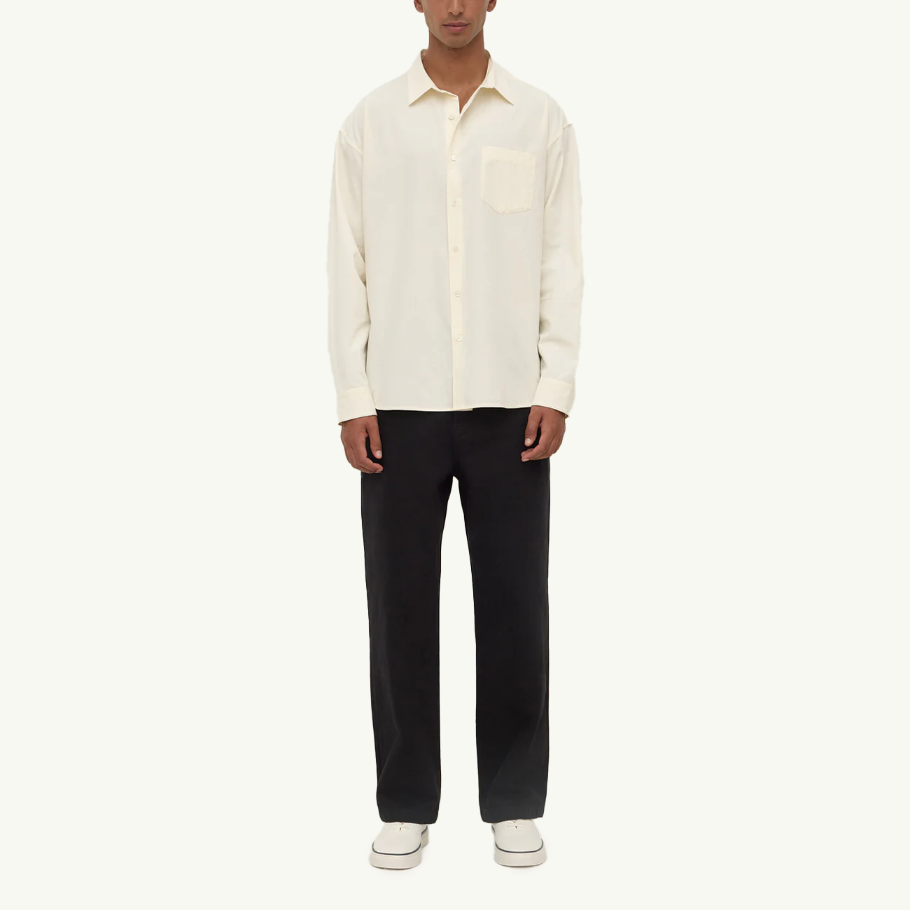 Finn Longsleeve Shirt - Cream