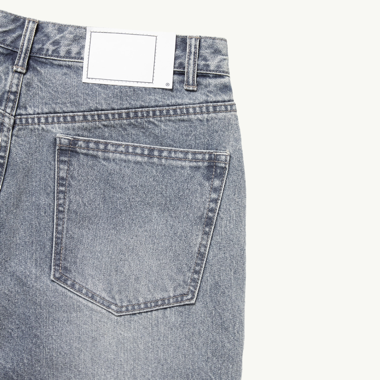 Relaxed Jeans - Washed Blue