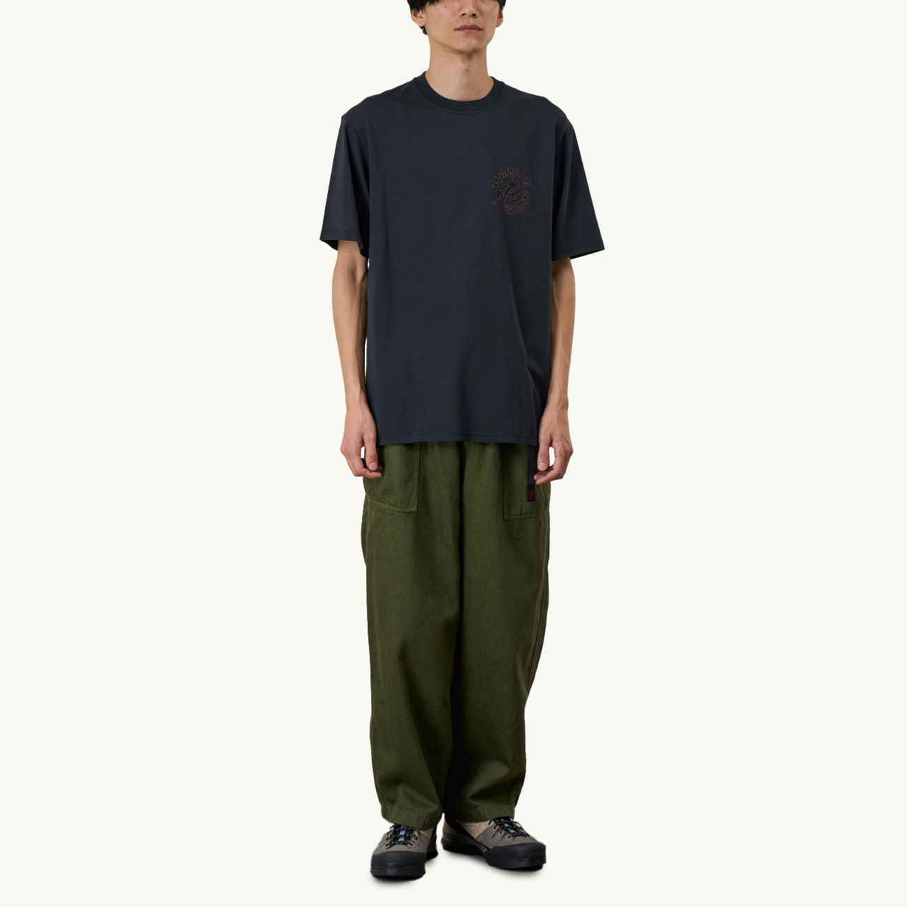 Running Man Tee - Vintage Black