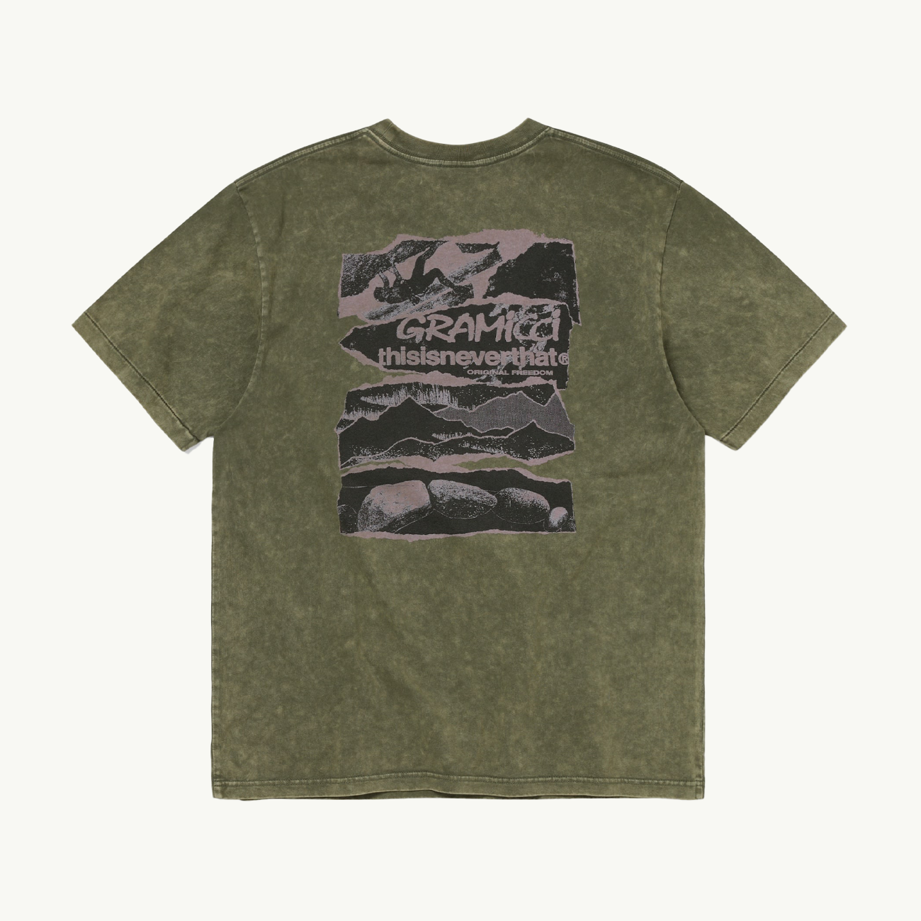 TINT x GRAMICCI Original Freedom Tee - Dark Olive