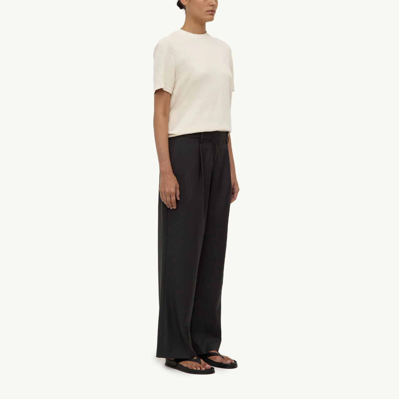 Jaina Suit Pant - Black