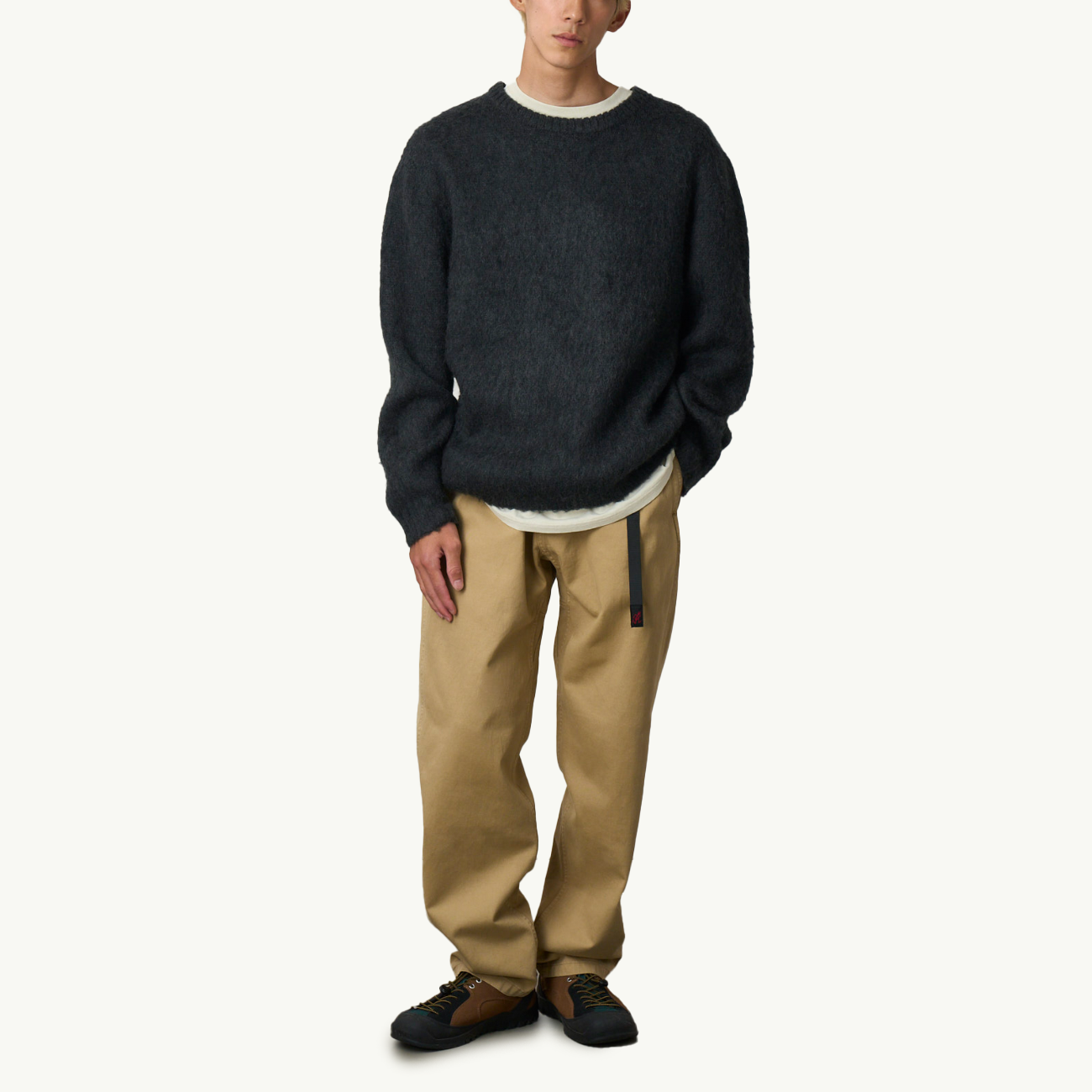 Mohair Sweater - Charcoal