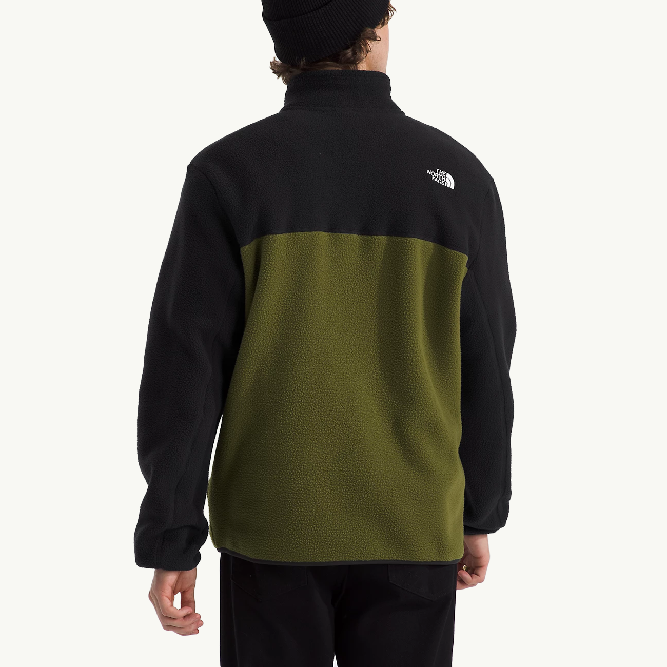 Yumiori 1/4 Zip - Forest Olive/TNF Black/Amber Green