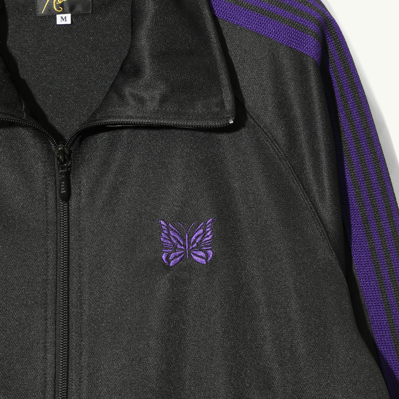 Track Jacket Poly Smooth - Black
