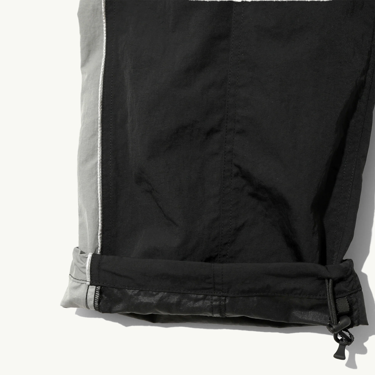 Warm-Up Nylon Tussah Pant - Black
