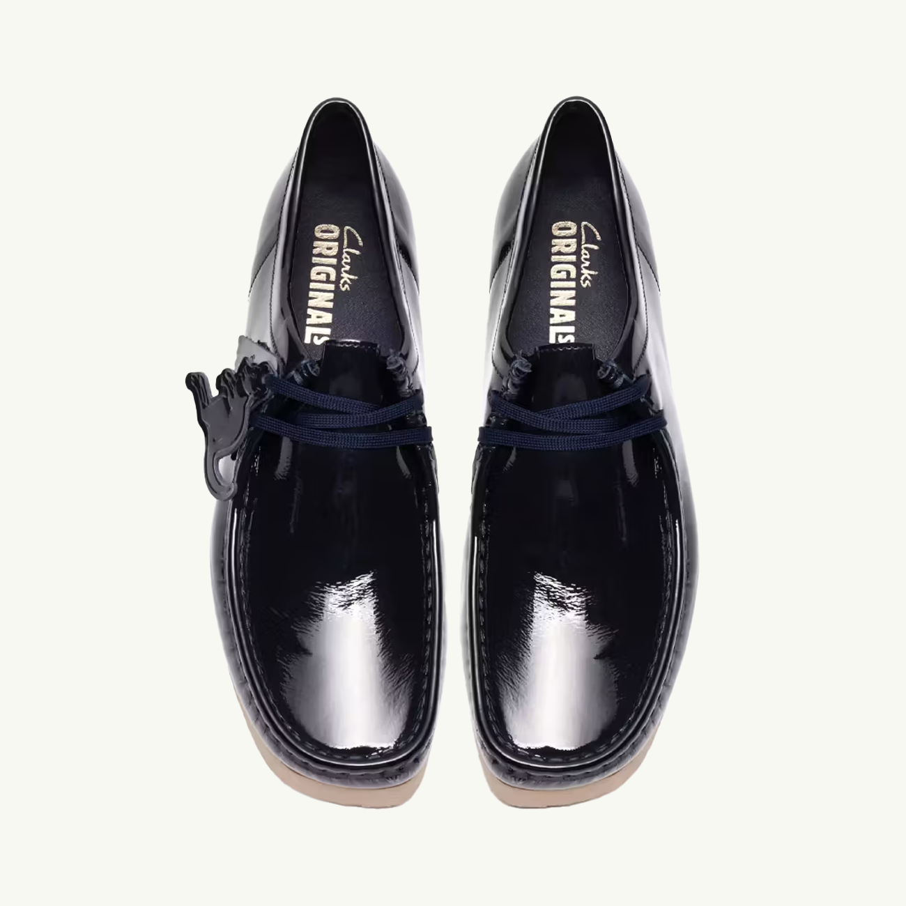 Wallabee 2604 - Navy Patent