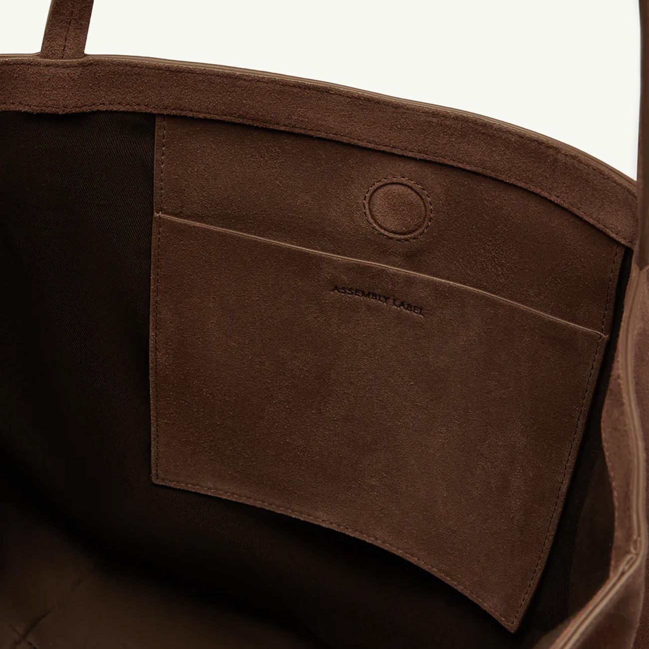 Paige Suede Tote Bag - Amaro