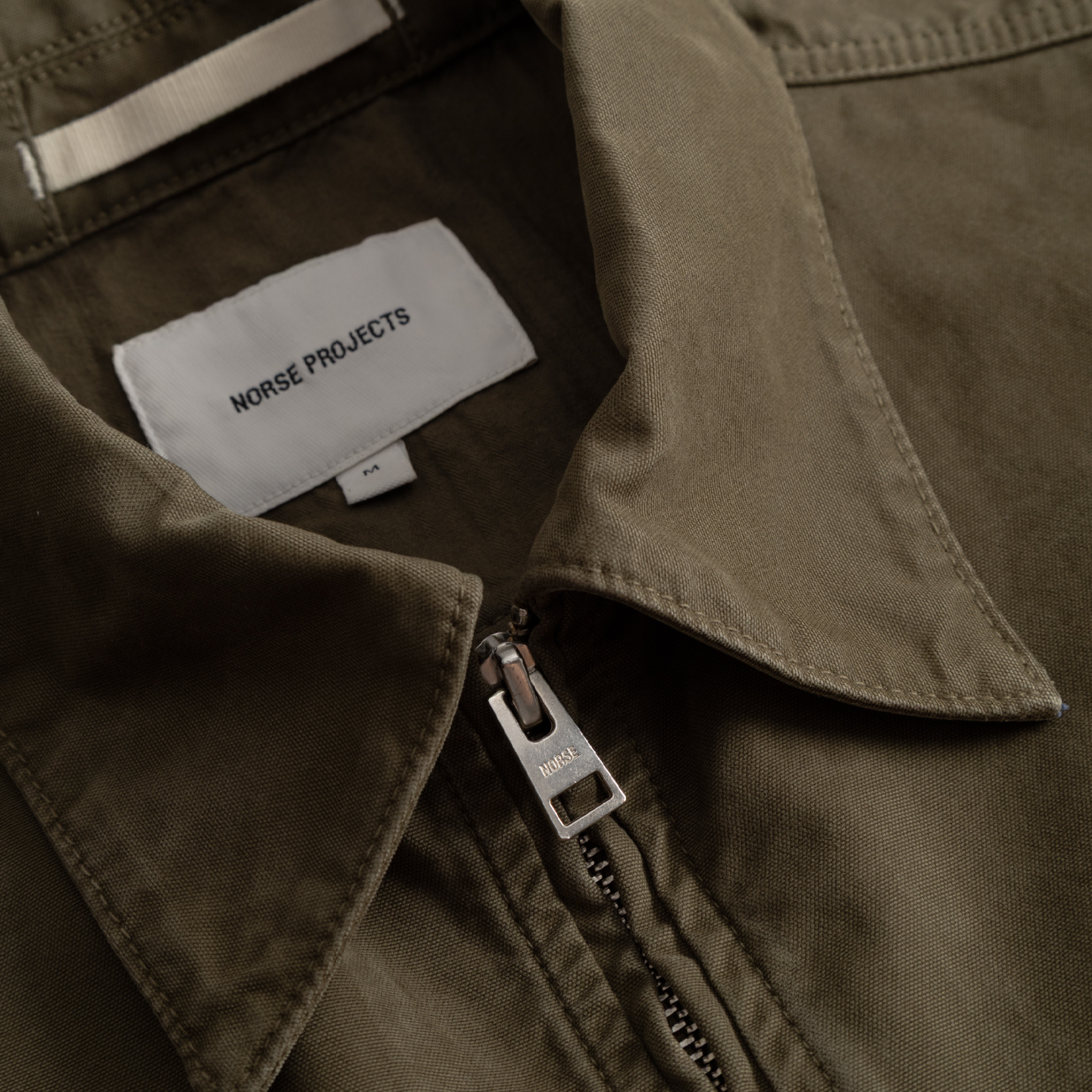 Raabjerg Canvas Jacket - Olive Night