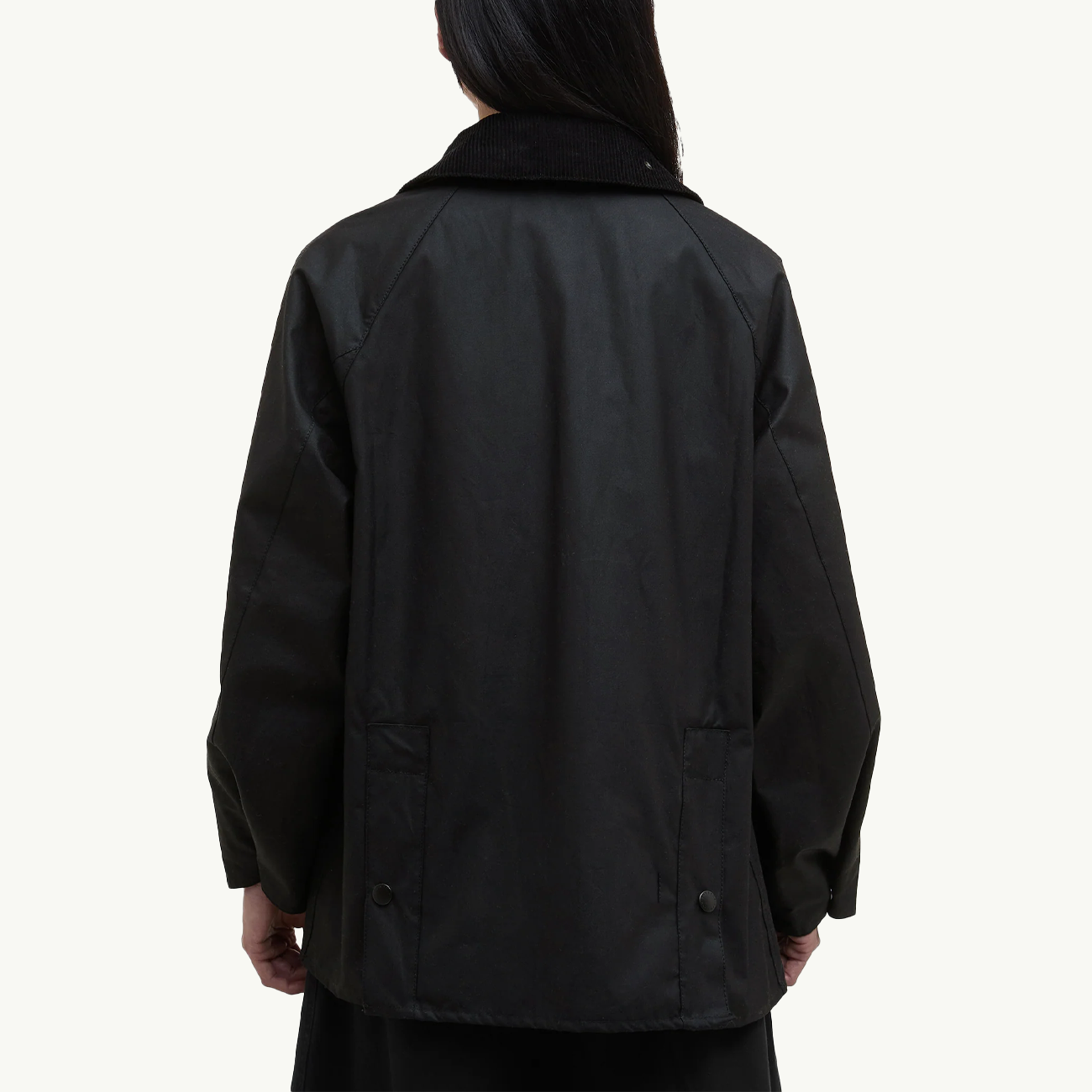 Bedale Wax Jacket - Black/Cardinal
