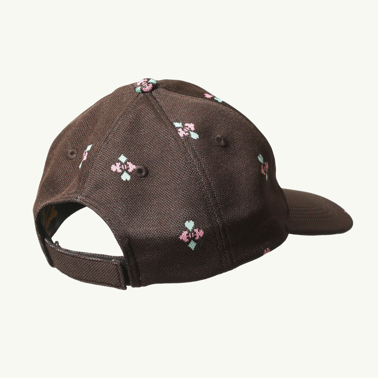 Baseball Cap Poly Jacquard - Brown/Black Jack