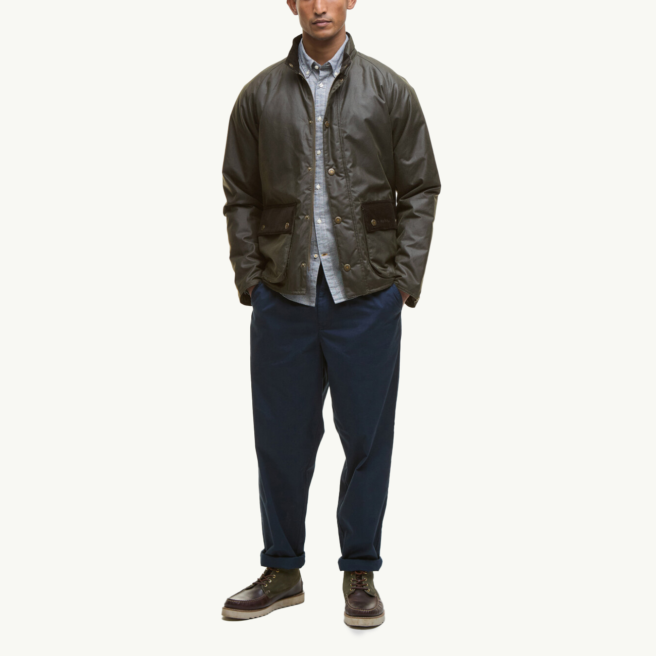 Cordhill Wax Jacket - Archive Olive