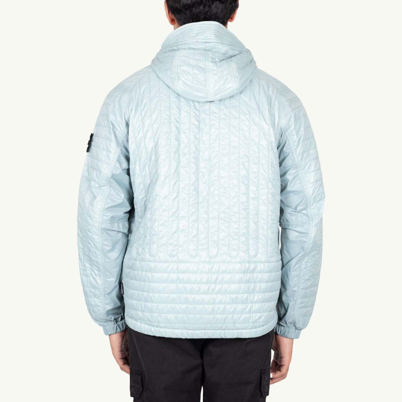 Jacket Patch Hooded Primaloft - Grey Green 6681