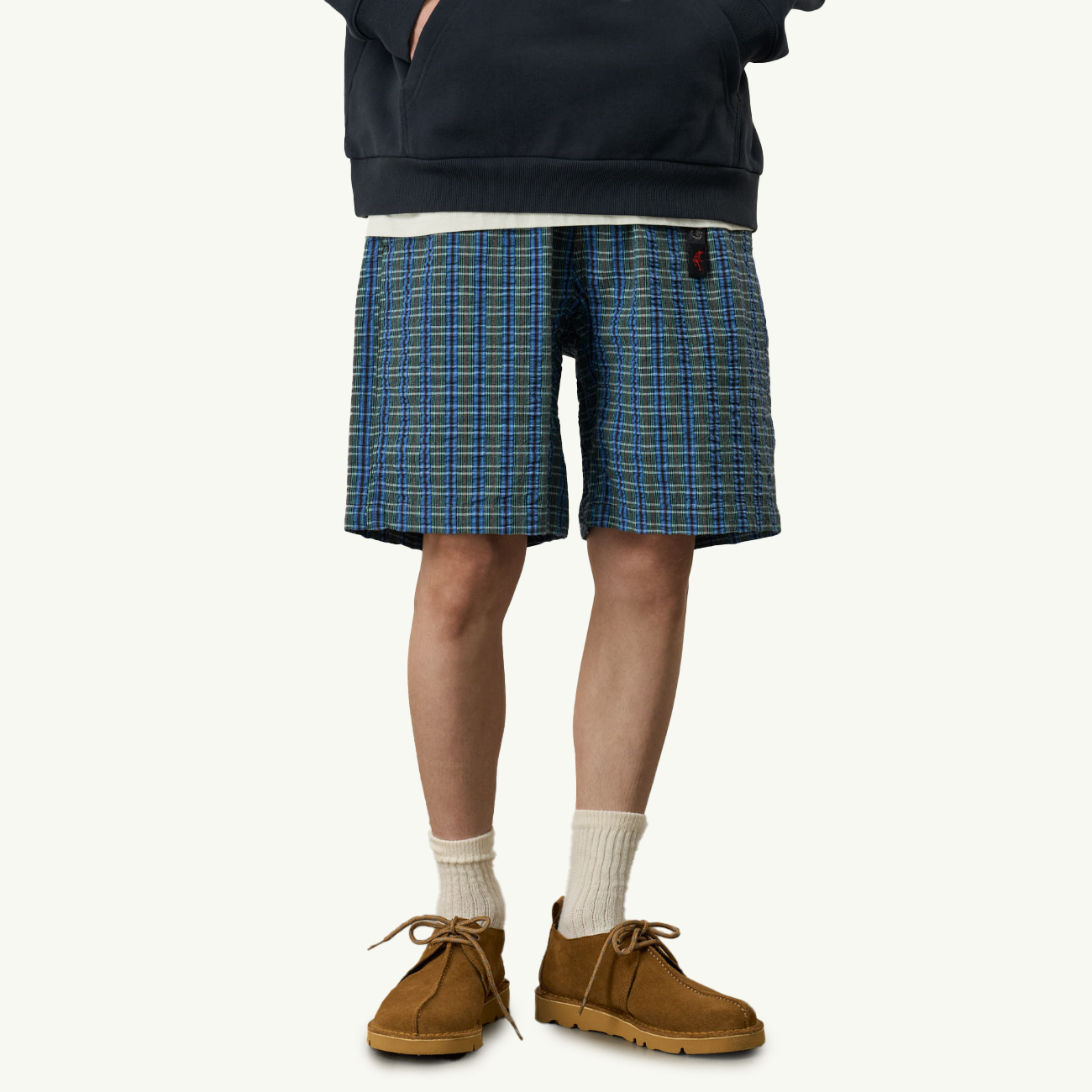 O.G. G-Short Seersucker Plaid - Multi Stripe