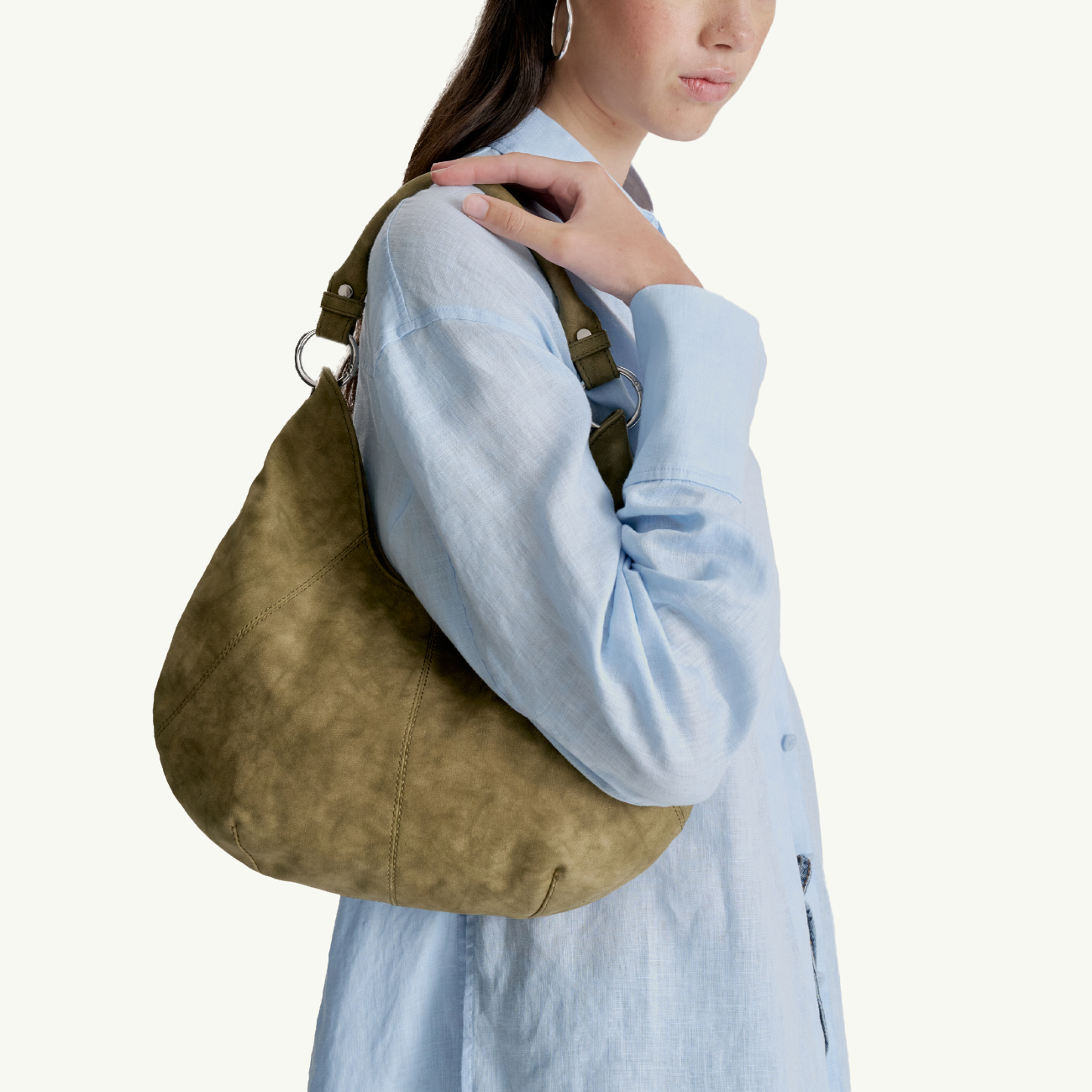 Mischa Shoulder Bag - Moss