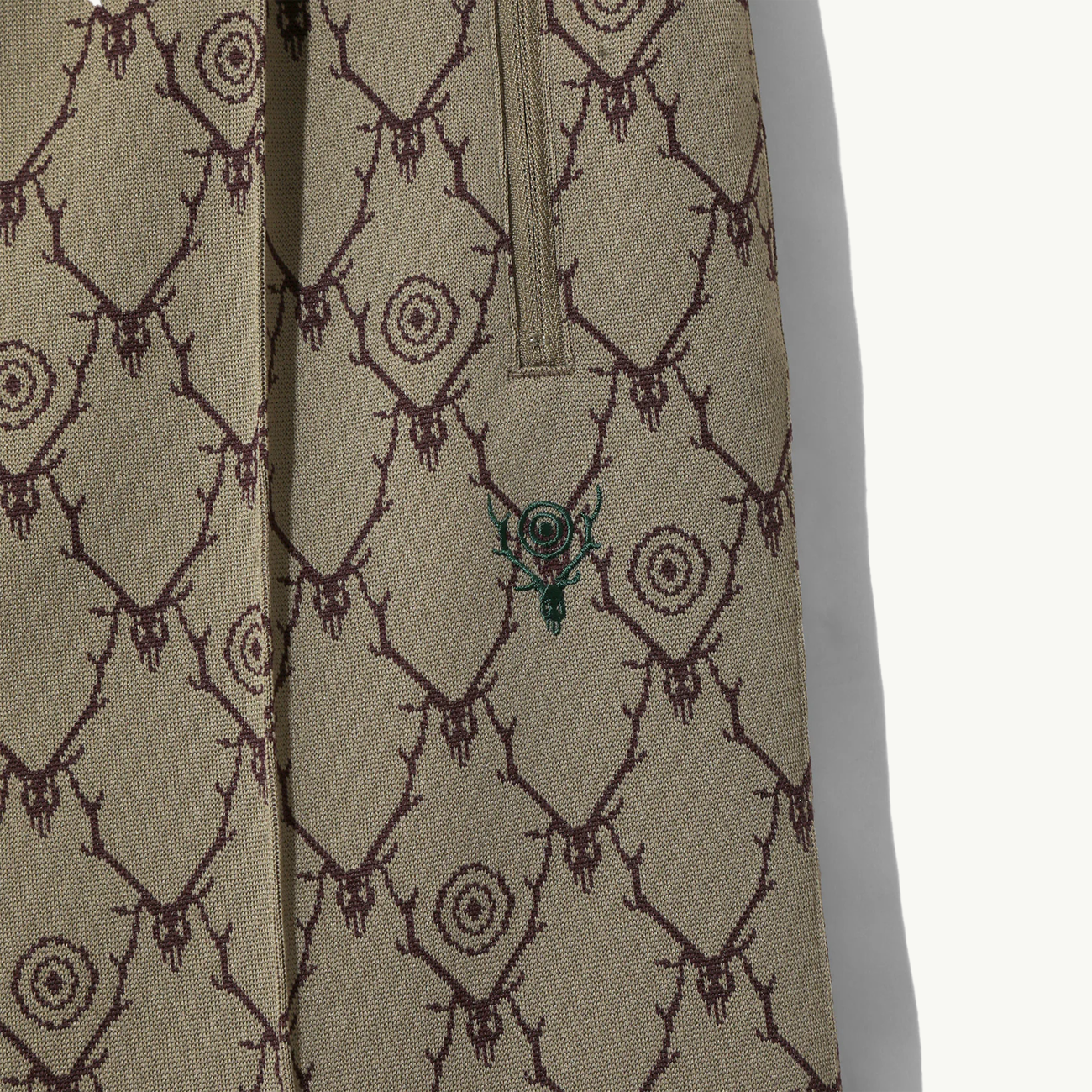 Trainer Pant Poly Jacquard - Khaki