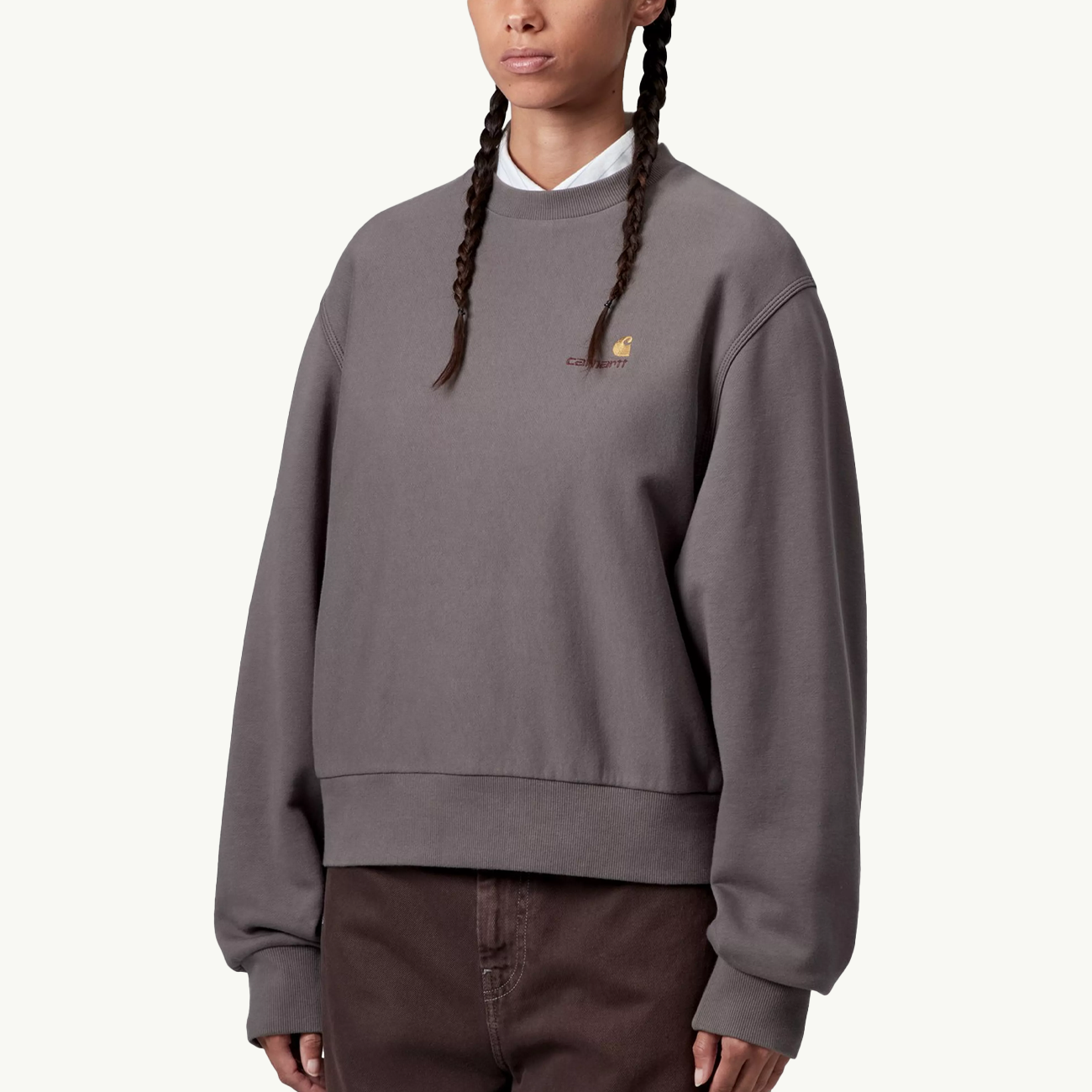 American Script Sweatshirt - Porphyry