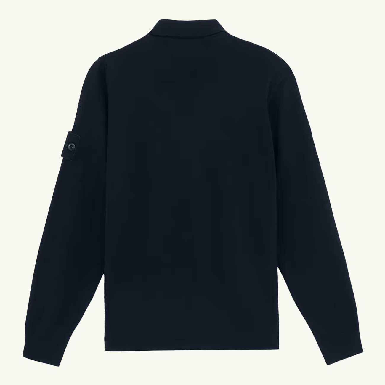 Knitwear Light Wool Polo Ghost Patch -  Navy Blue 2081