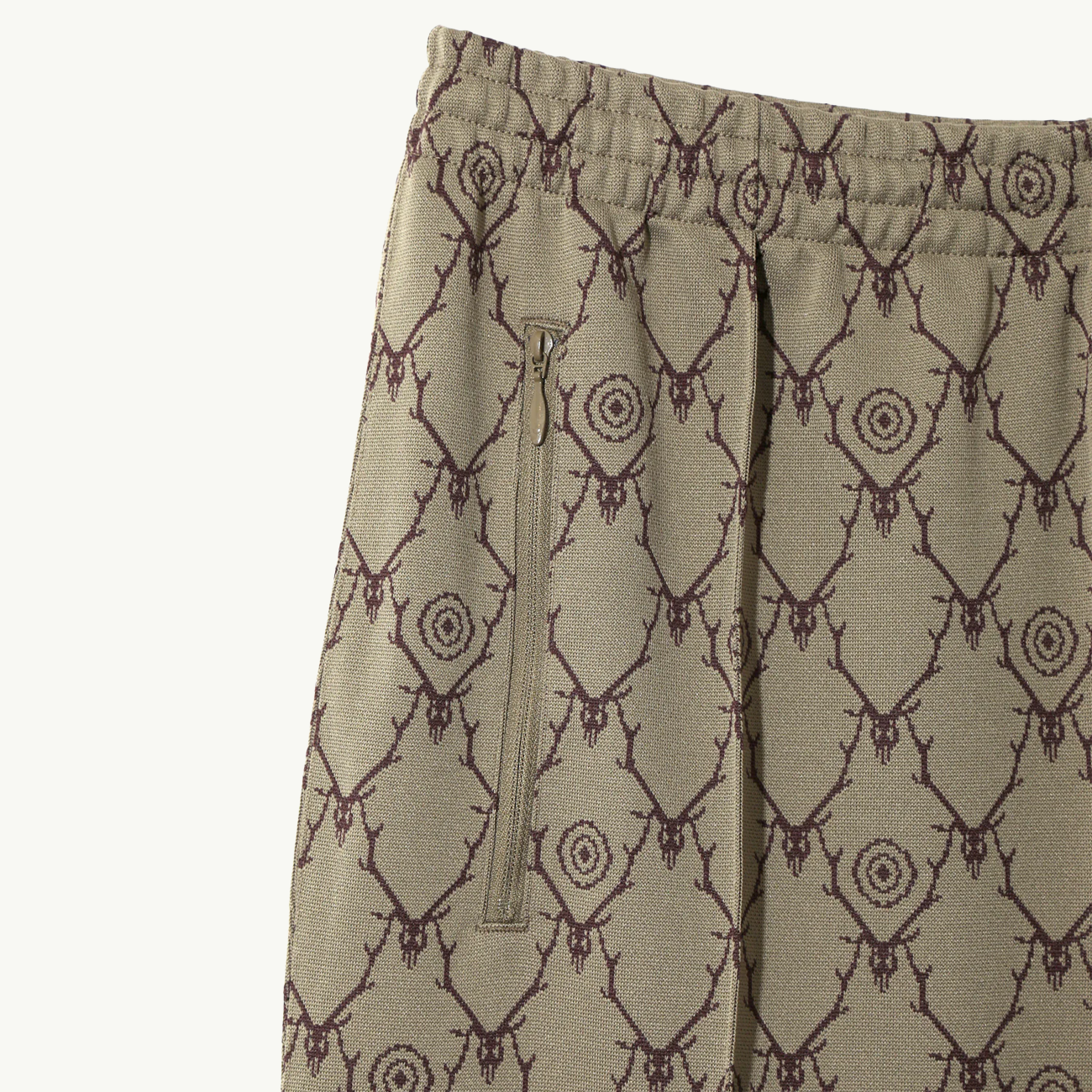 Trainer Pant Poly Jacquard - Khaki
