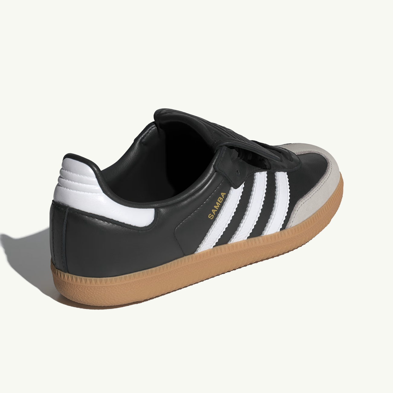 Women's Samba LT - Core Black/White/Gold Metallic