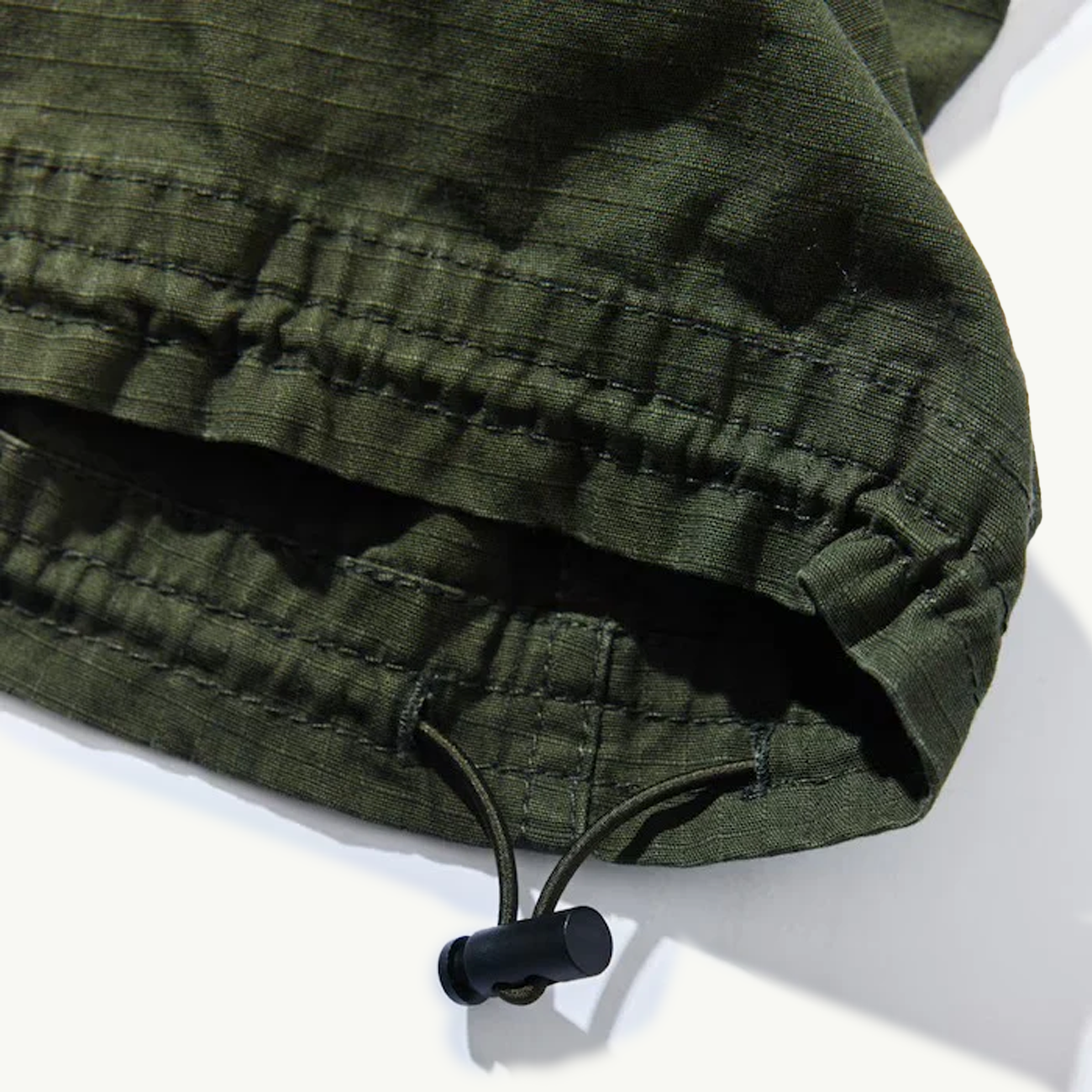 Super Wide Curve Cargo Pants - Green