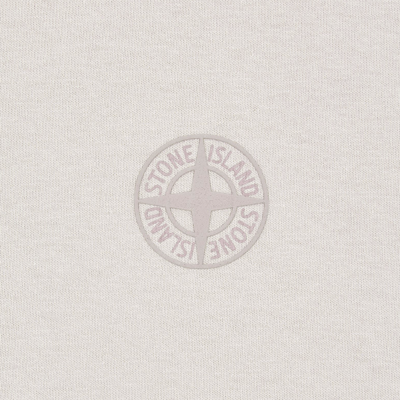 T-Shirt SS High Neck Compass Logo - Plaster 9779