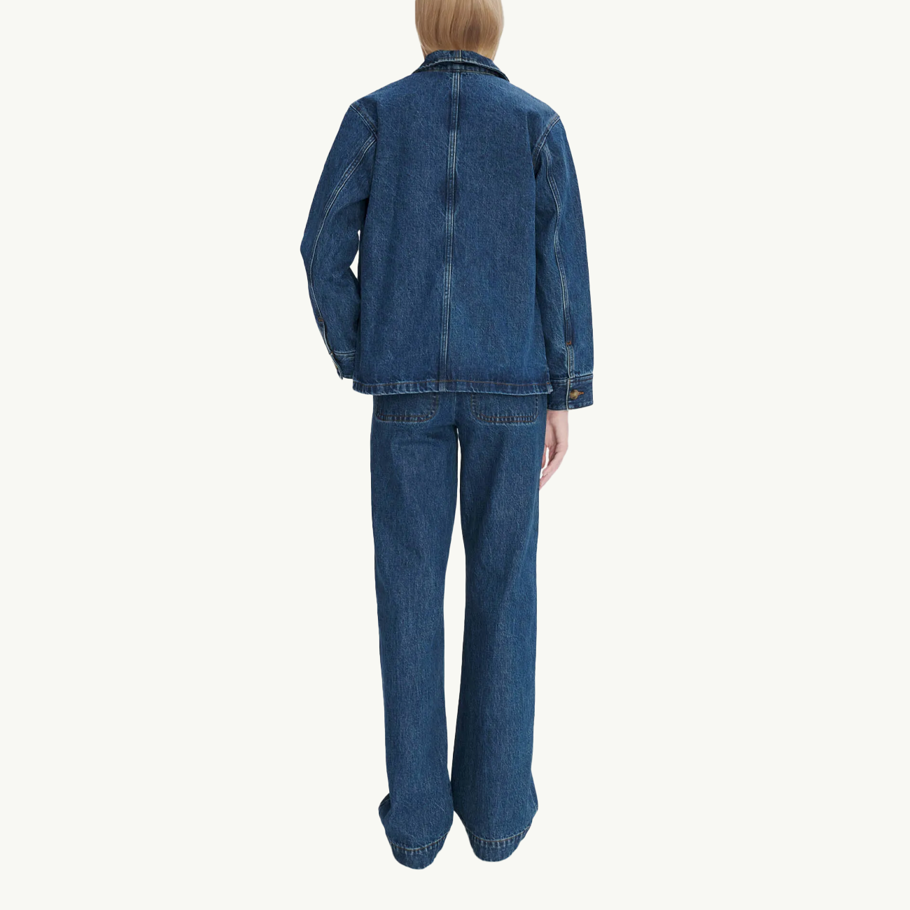 Women's Silvana Logo Jacket - Washed Indigo