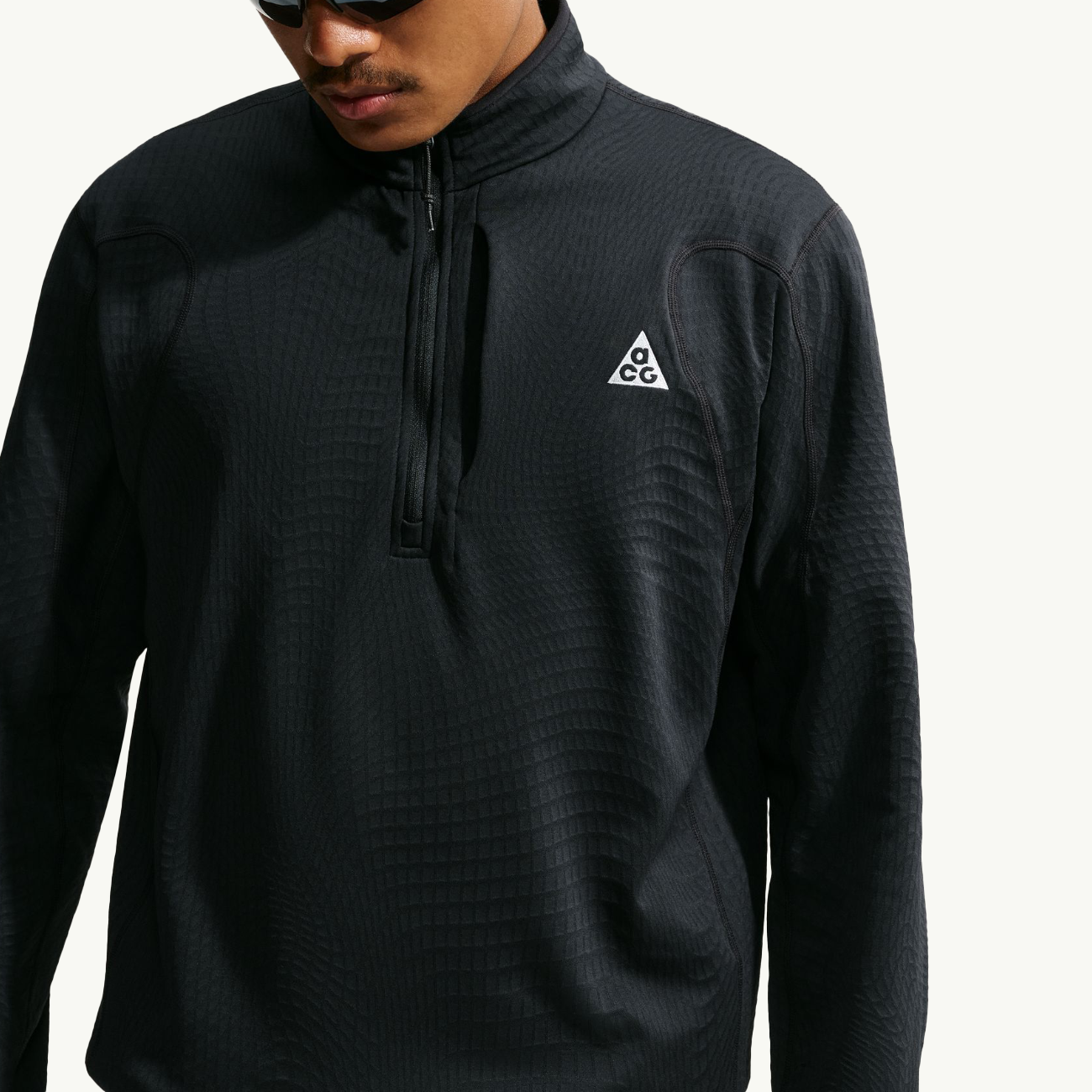 ACG Wolf Grid Therma-FIT 1/2-Zip Hiking Top - Black
