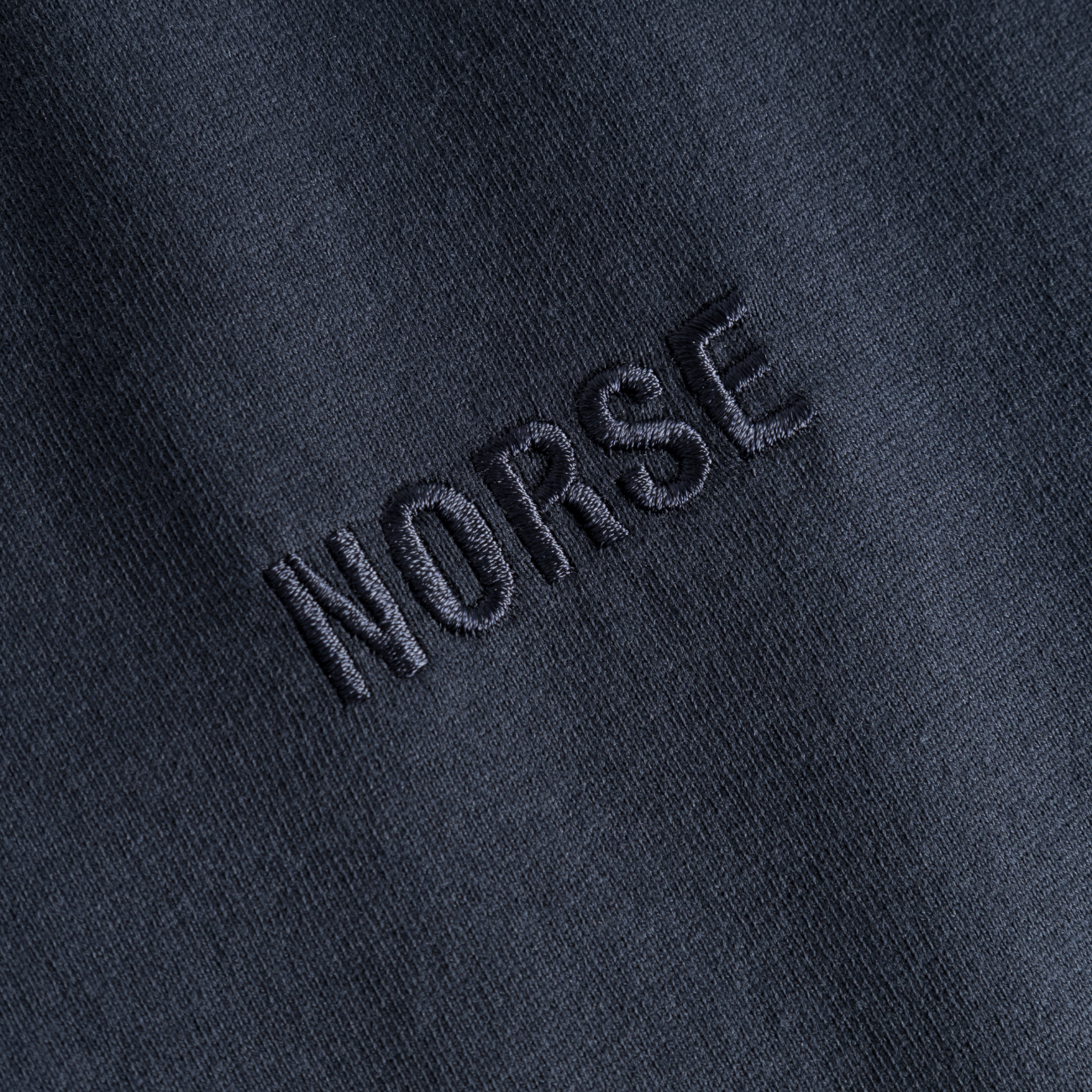 Johannes Organic NORSE Logo T-Shirt - Dark Navy