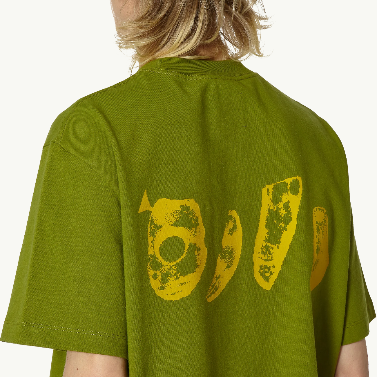 Graphic Boxy SS Tee - Cardamom