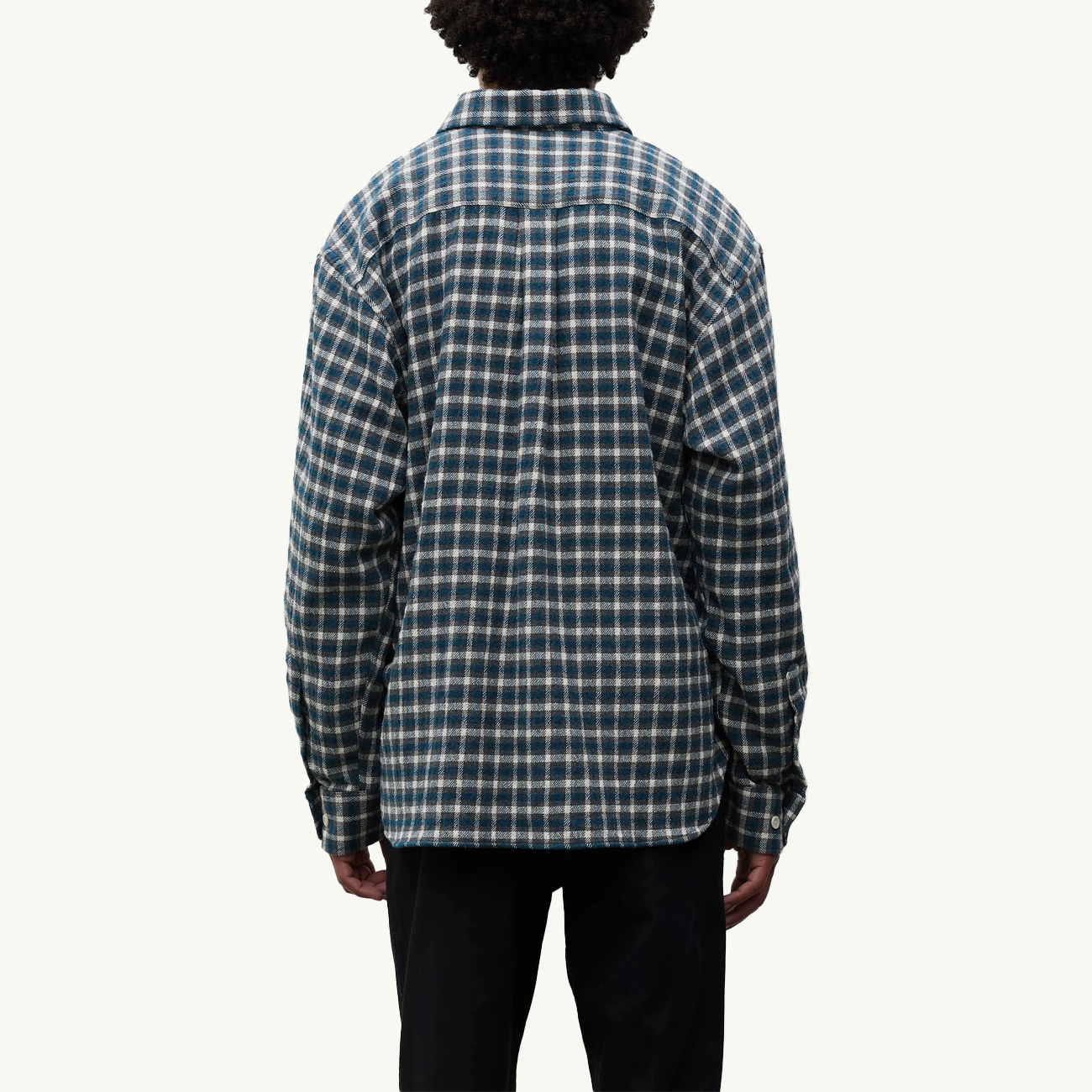 Falster Heavy Check Shirt - North Sea