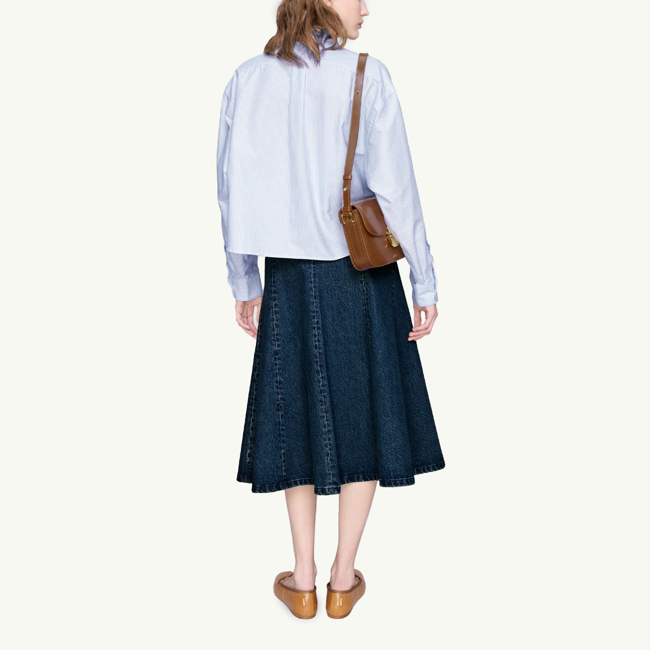 Sophia Button Down Shirt - Blue