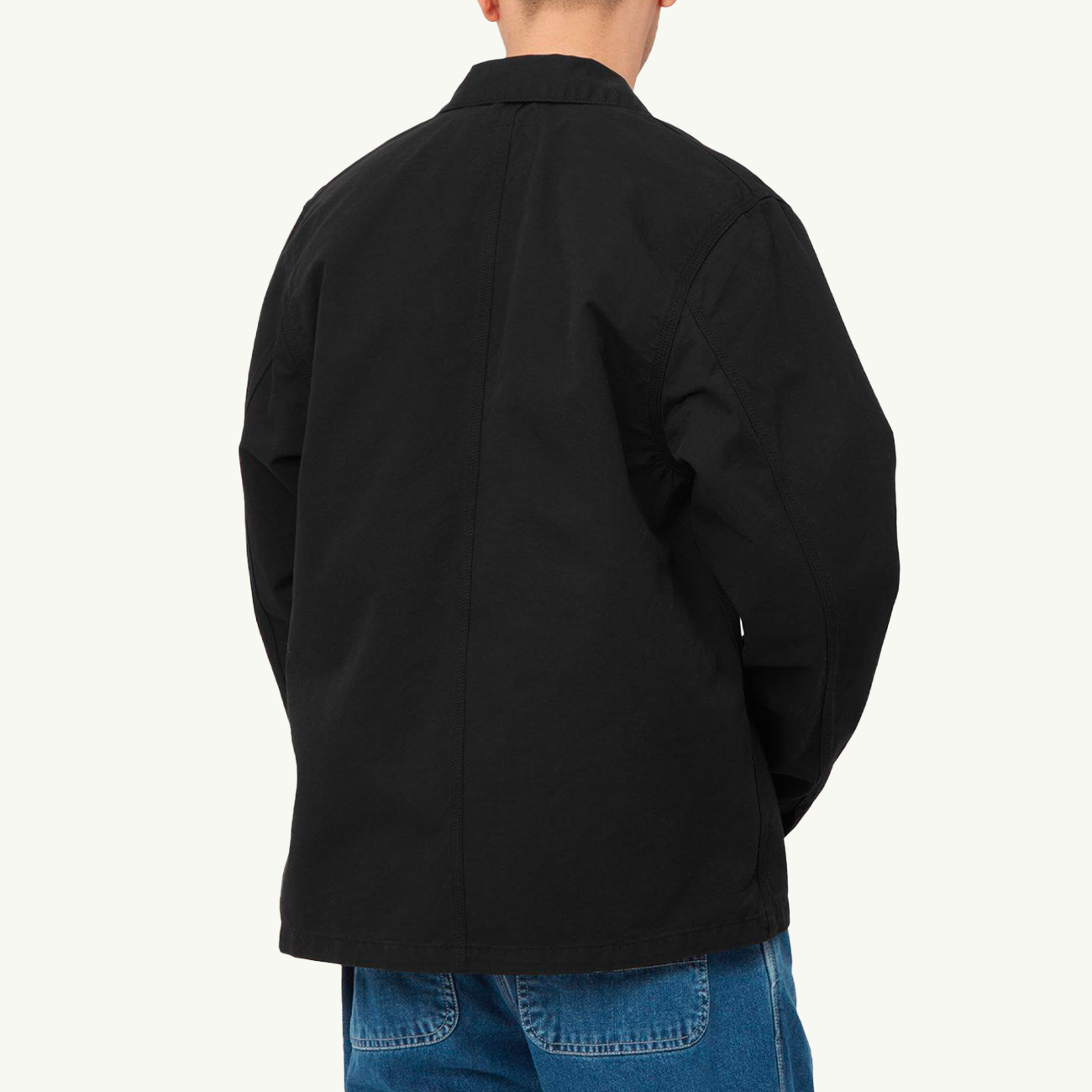 Michigan Coat - Black Garment Dyed