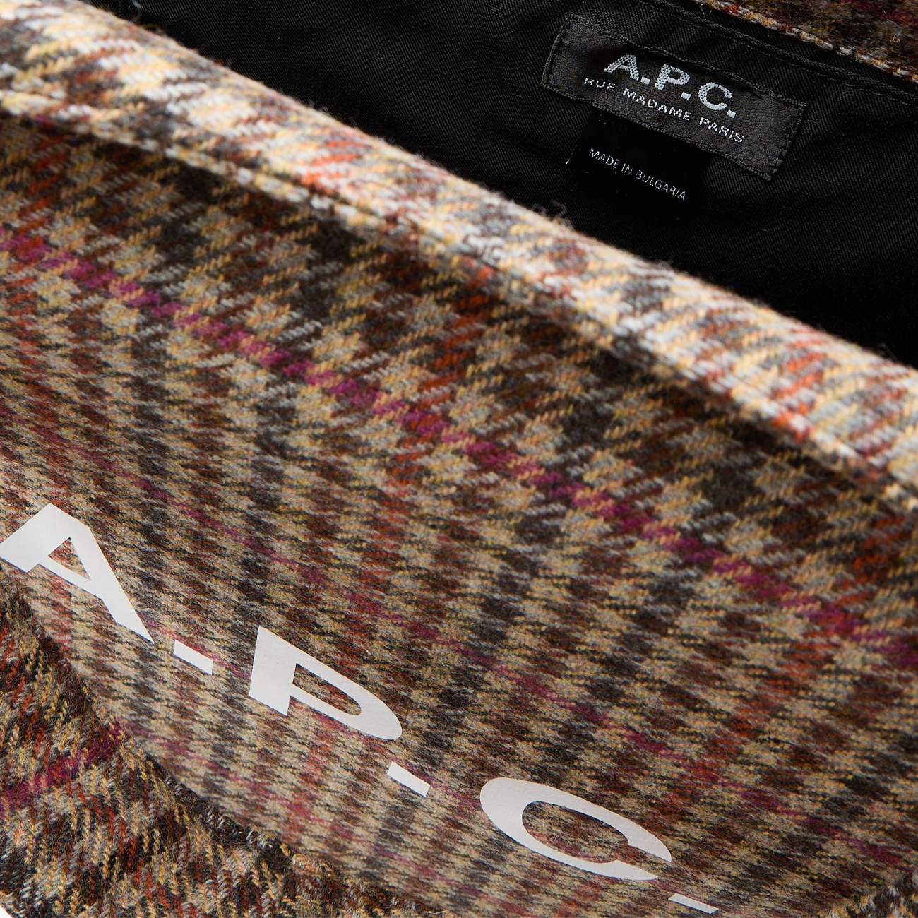 Tote Ninon Houndstooth - Brown