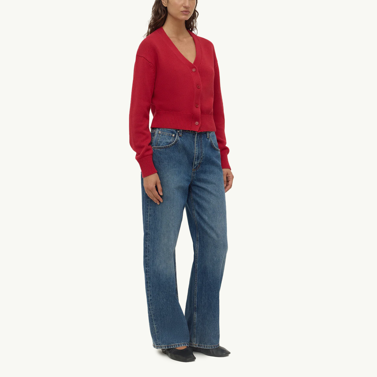 Meri Knit Cardigan - Mulberry