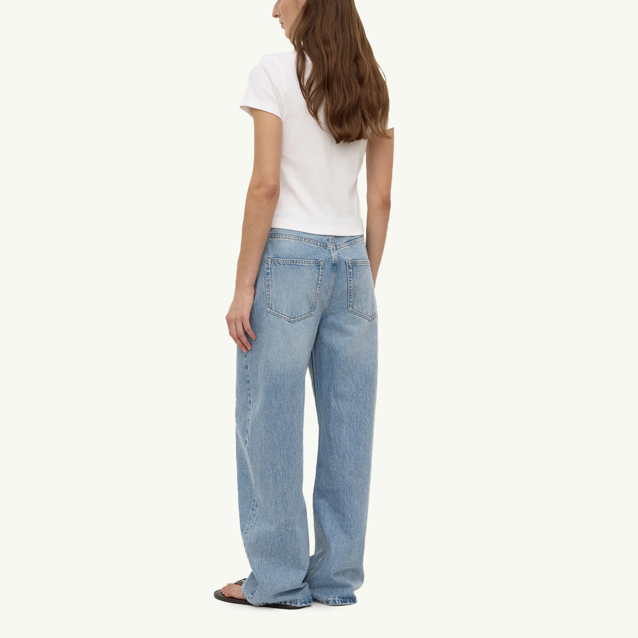 Low Curve Mid Rise Jean - Indigo Fade