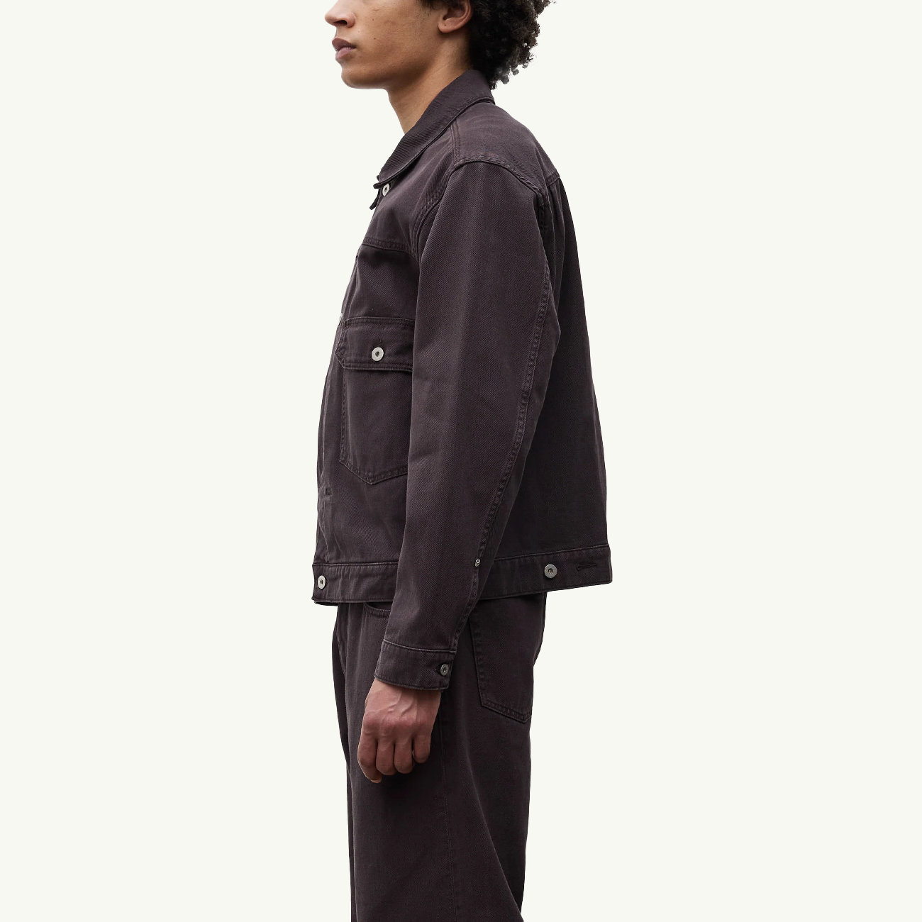 Storadal Heavy Twill Type II Jacket - Darkest Purple