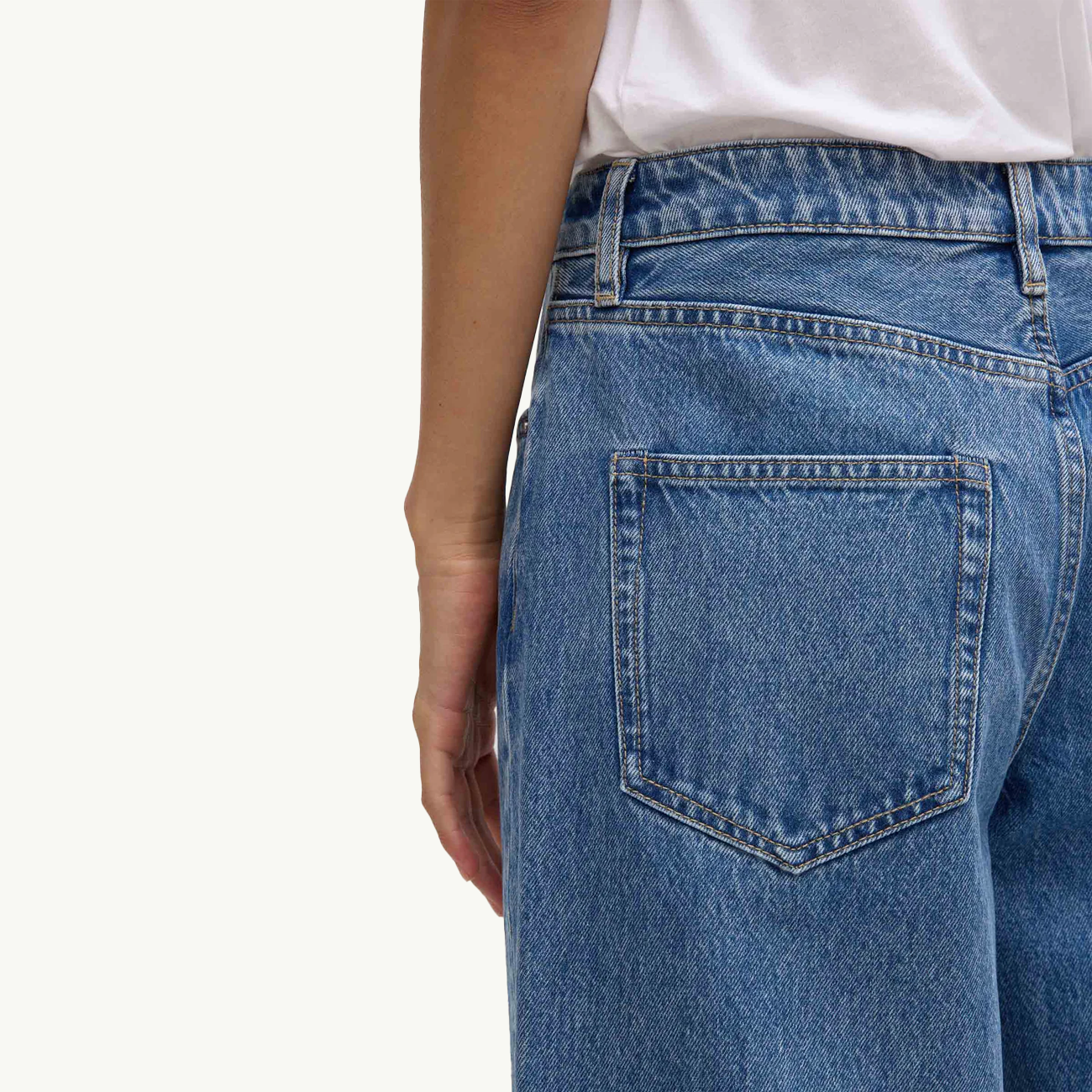 Womens Boyfriend Jean - Dark Stone