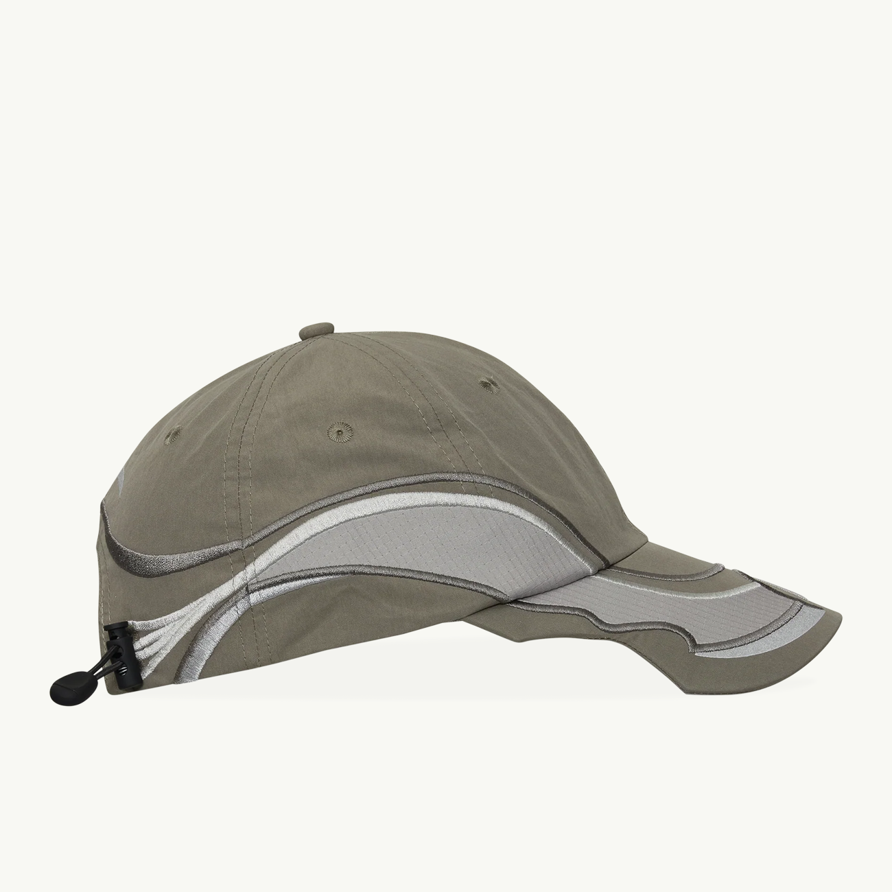 Pursuit 6 Panel Cap - Grey