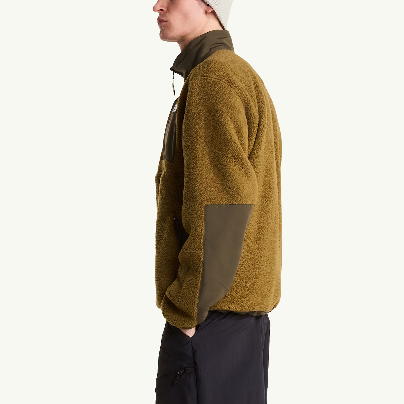 Yumiori Off Peak 1/2 Zip - Caraway Seed/New Taupe Green
