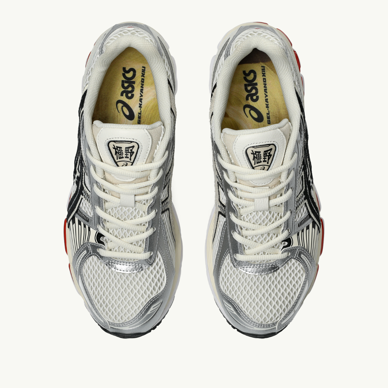 Lapstone & Hammer x Gel-Kayano 12.1 - Cream/Pure Silver