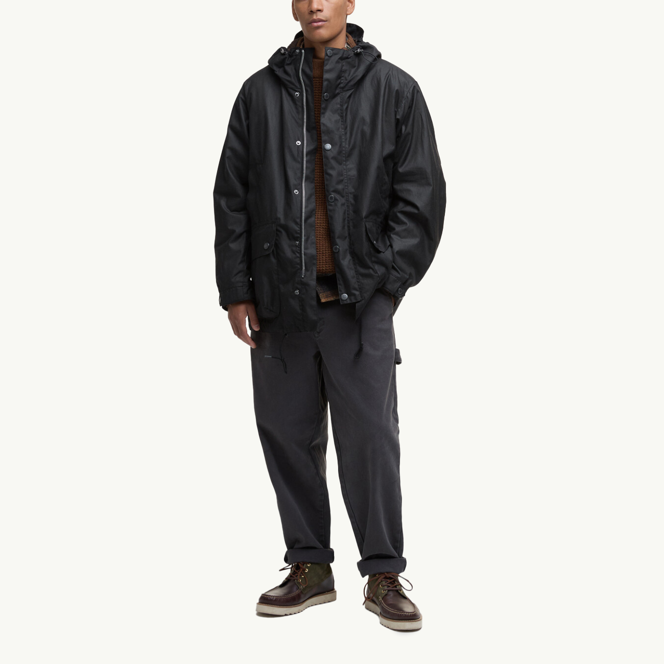 Tide Wax Jacket - Black