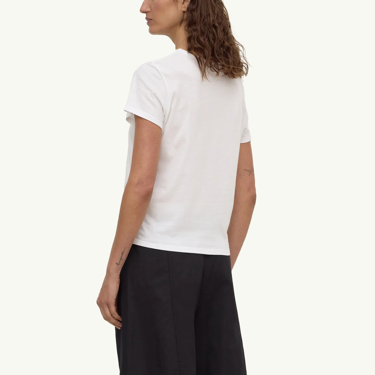 Indi Short Sleeve Tee - White