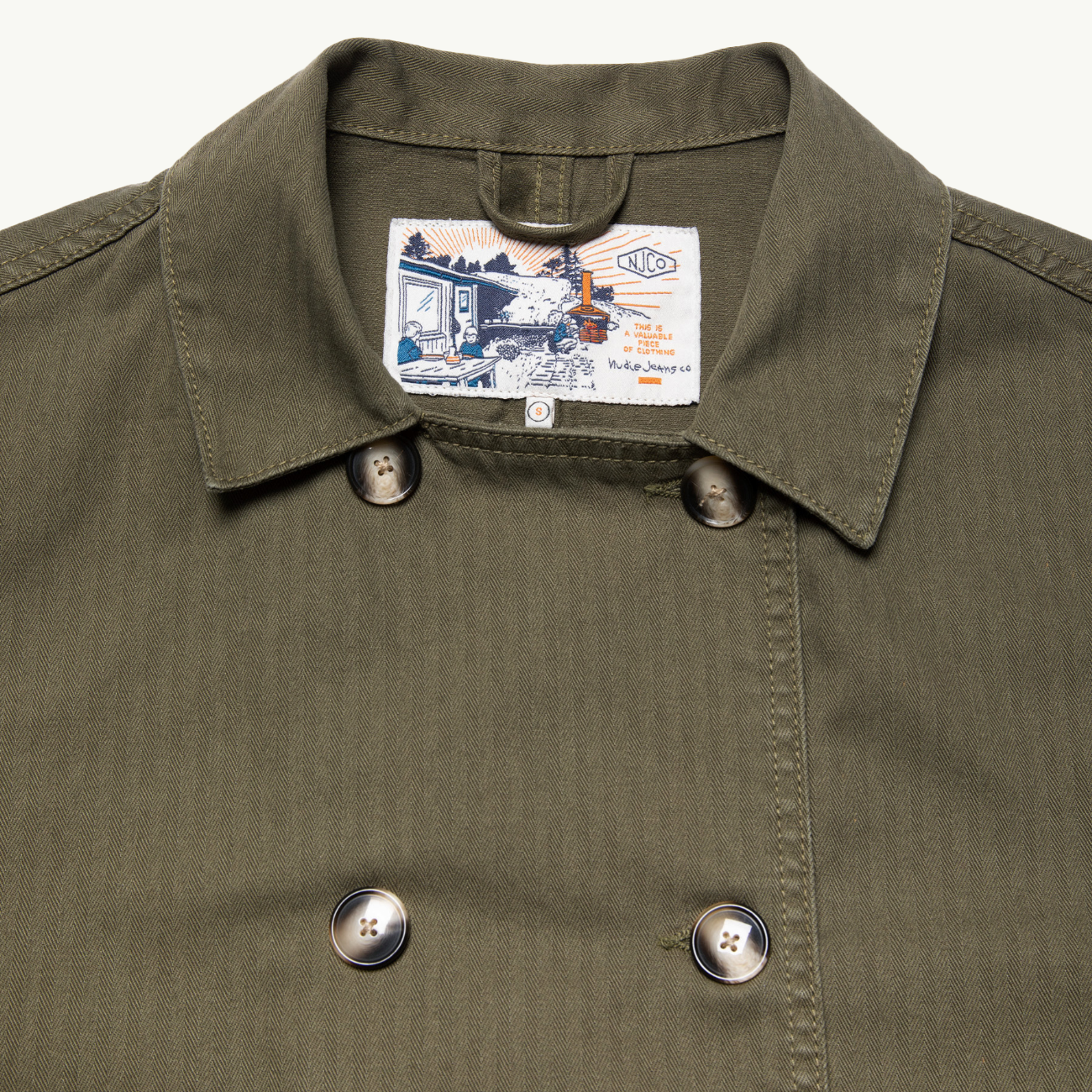 Bibbi Workwear Jacket - Olive