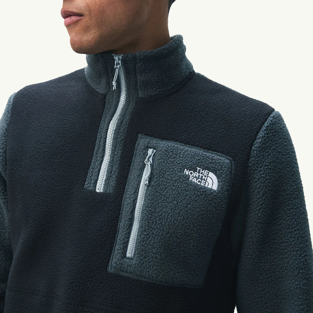 Yumiori 1/4 Zip - TNF Black/Asphalt