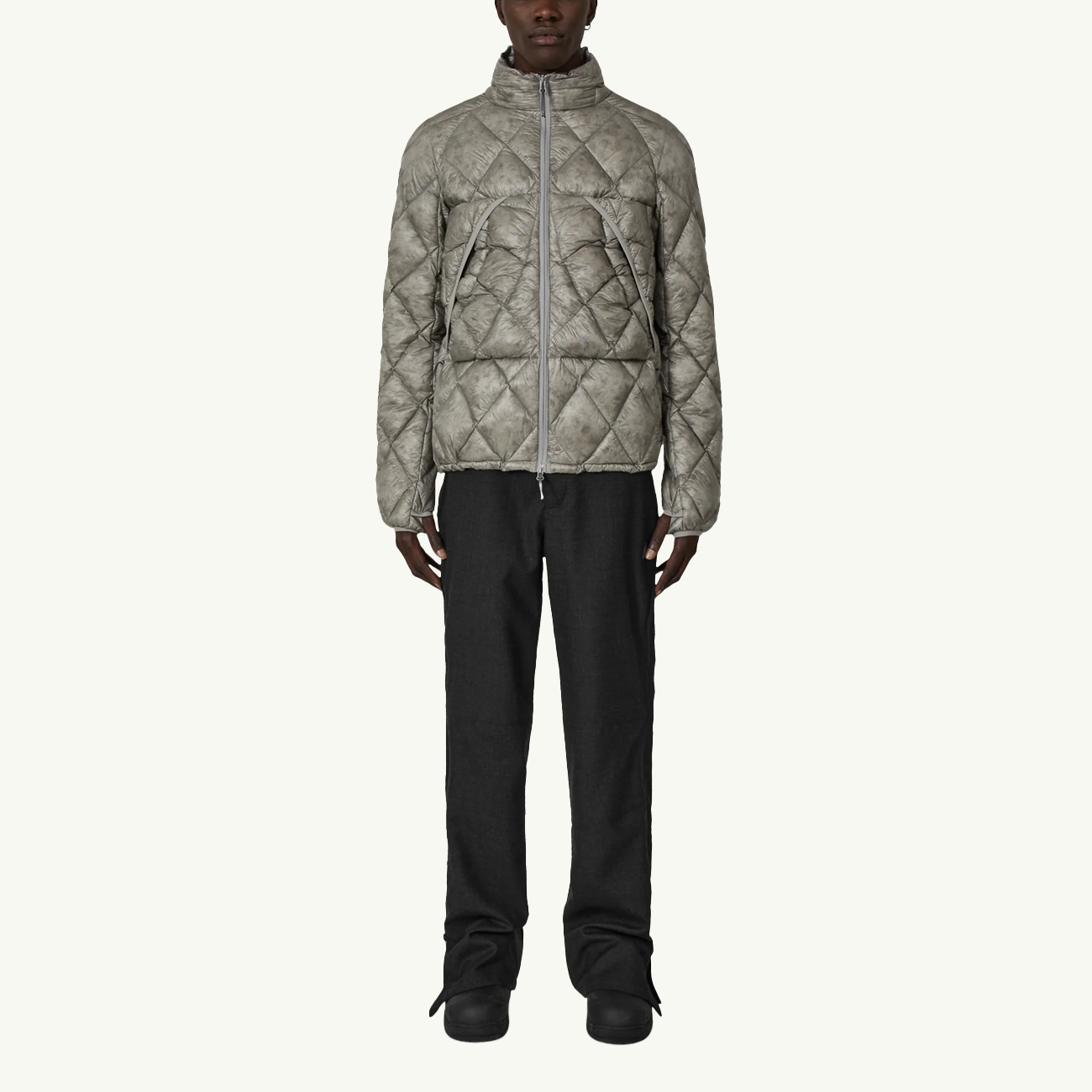 Nuna 800 Fill Power Hooded Down Jacket - Silver