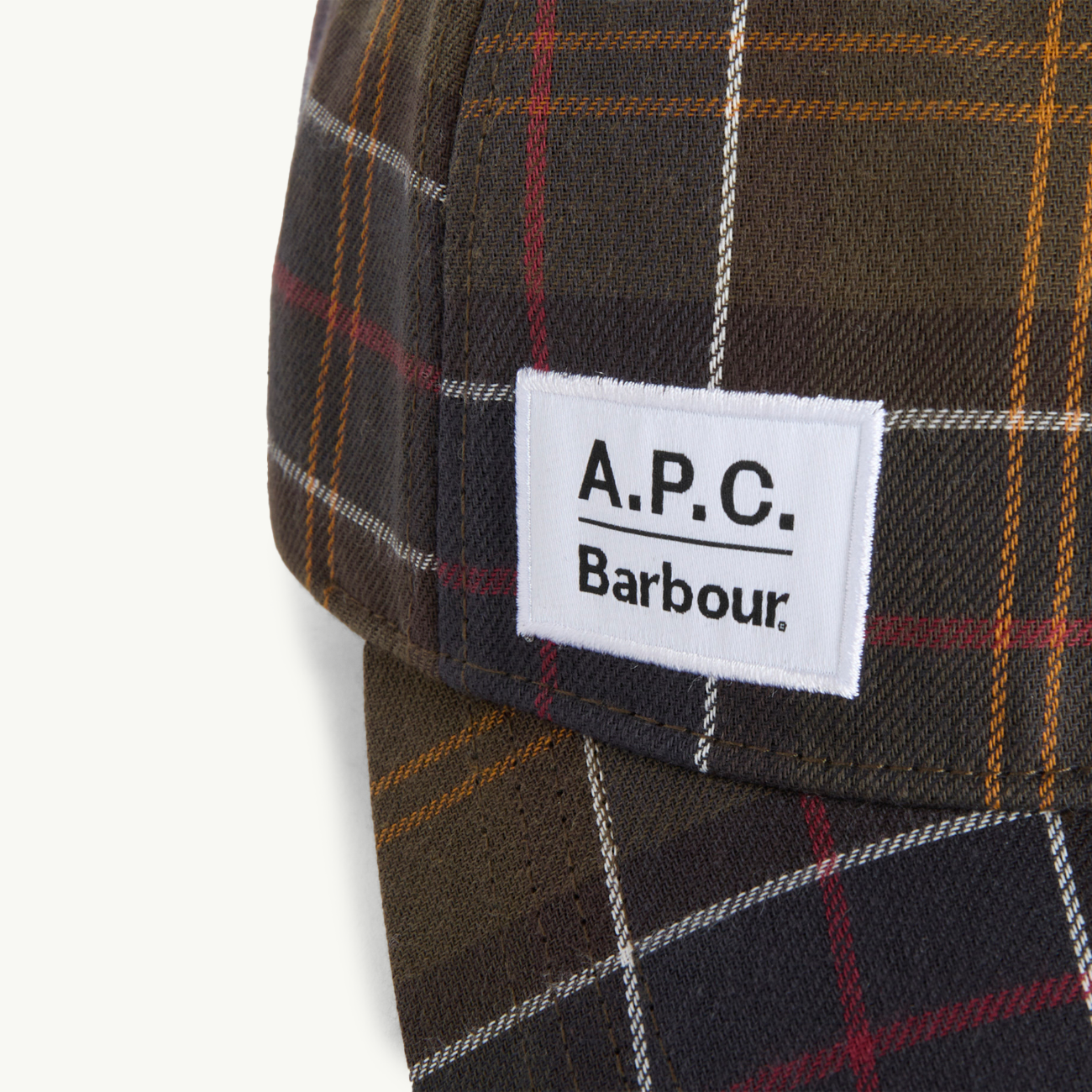 Barbour x A.P.C. Tartan Cap - Classic Tartan